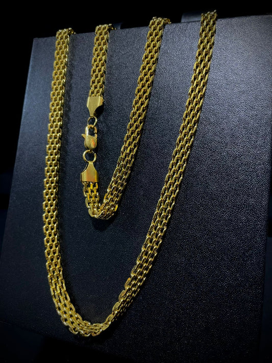 CADENA JES TEJIDO CHINESCA 6 MM - 65 CM