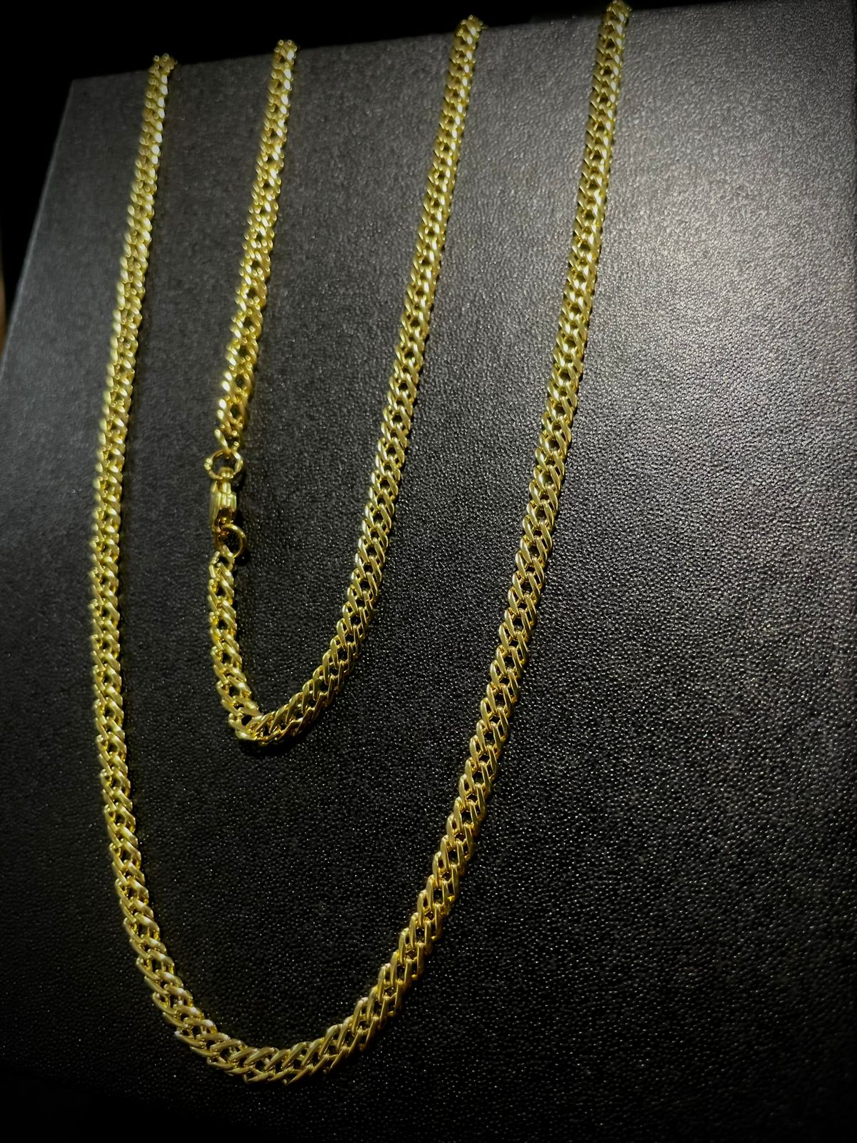 CADENA JES TEJIDO ENTRELAZADO 6 MM - 65CM