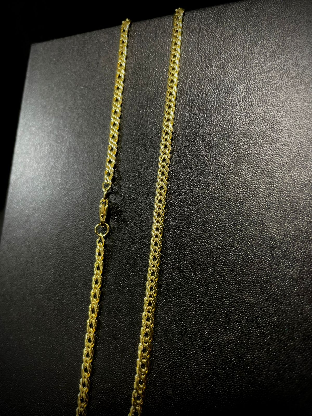 CADENA JES TEJIDO ENTRELAZADO 6 MM - 65CM