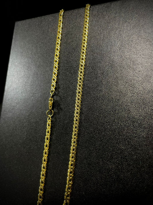 CADENA JES TEJIDO ENTRELAZADO 6 MM - 65CM