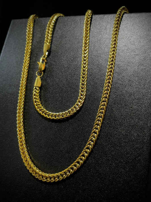 CADENA JES TEJIDO ESCAMA 4 MM - 65CM