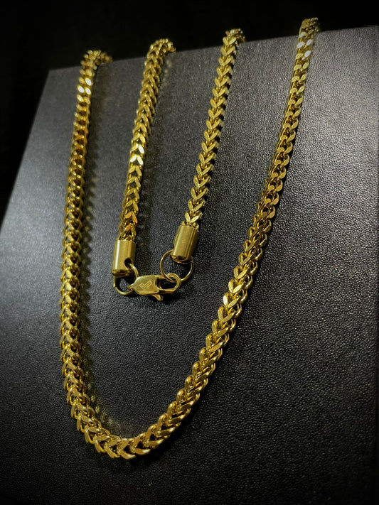 CADENA JES TEJIDO FRANCO 4MM - 65CM